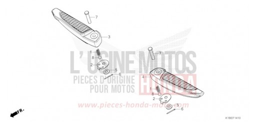 MARCHEPIED SELLE TANDEM NSS350AP de 2023